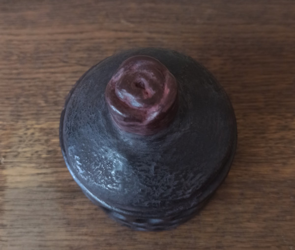  Ecrin diffuseur rouge très foncé bouton de rose